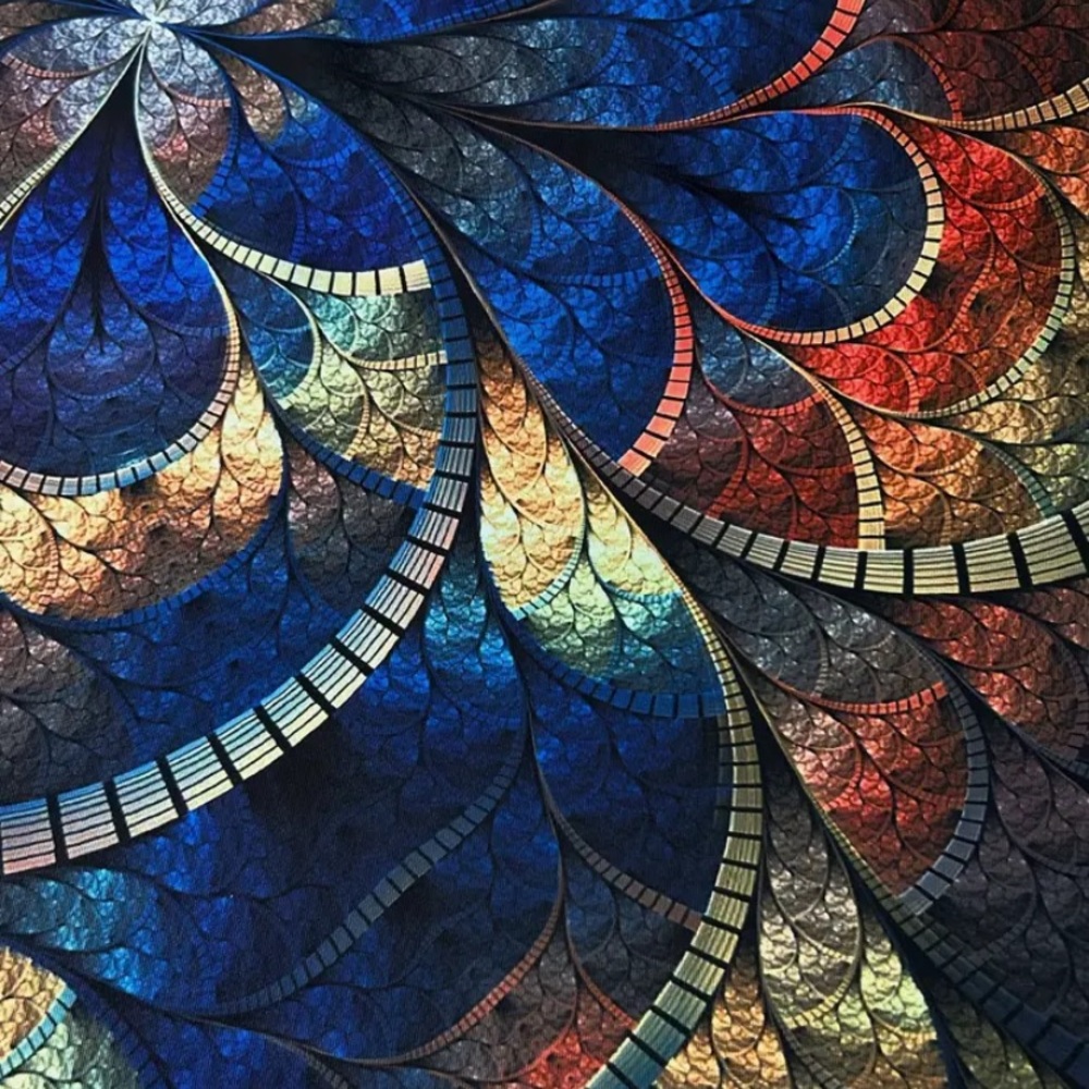 Colorful Abstract Halter Top - Picture 4 of 9